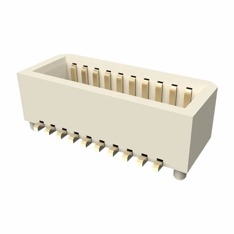 0.8 মিমি সকেট ডাবল সারি স্ট্রেইট এসএমটি