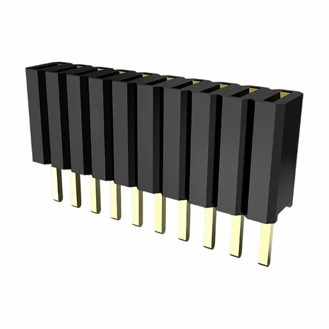 1.27x2.54 মিমি মহিলা শিরোনাম ডাবল সারি ডিপ