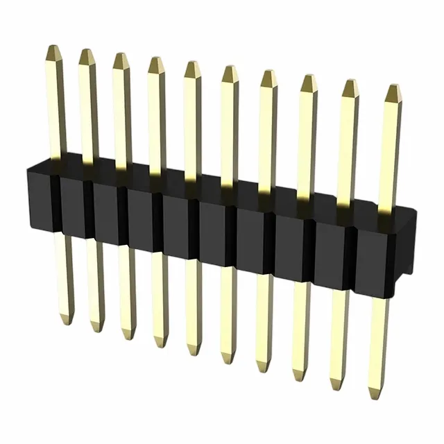 2.0 মিমি পিন শিরোনাম একক সারি সোজা