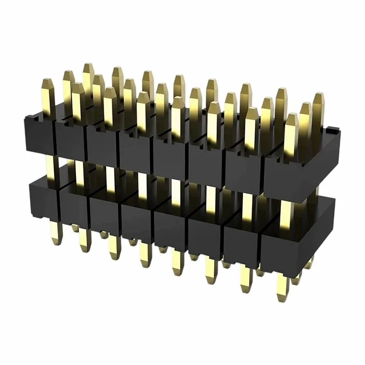 2.54 মিমি পিন শিরোনাম ট্রিপল সারি সোজা